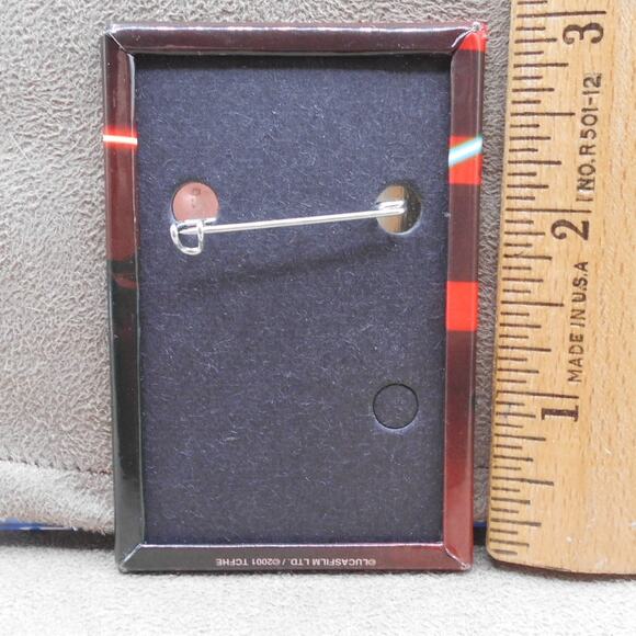 2001 Star Wars I The Phantom Menace DVD Promo Pin Release 10/16 Obi-Wan/Maul - Picture 3 of 6